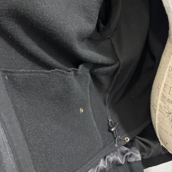 U.S. Services Valiant K&S POW*MIA Black Denim Bomber Jacket & Fleece Vest - Picture 9 of 15